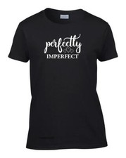 Camiseta Feminina Inspiradora Perfeitamente Imperfeita Mãe Esposa comprar usado  Enviando para Brazil
