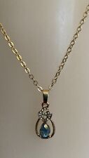 Gold tone necklace for sale  STONEHOUSE