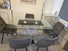 Dinning table chairs for sale  ENFIELD