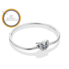 Butterfly charm bracelet for sale  Lyndhurst