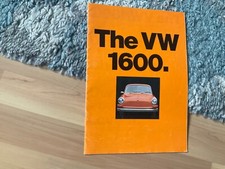 Volkswagen. 1600. brochure for sale  PONTYCLUN