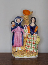 Victorian staffordshire figure for sale  BEDFORD