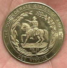 Reproduction confederate half for sale  Shelter Island