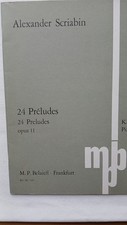 Alexander scriabin préludes gebraucht kaufen  Bingen