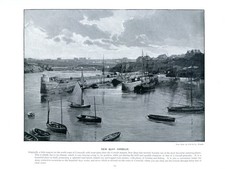 Newquay harbour. victorian for sale  HEREFORD