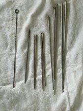 DE COLECCIÓN 11 piezas AGUJAS DE CERDO FRANCESAS MULTITAMAÑO Kuony Postillion Estate Fond du Lac segunda mano  Embacar hacia Mexico