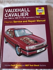 Vauxhall cavalier haynes for sale  BANGOR