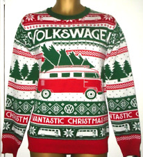 Volkswagen christmas jumper for sale  OLDHAM