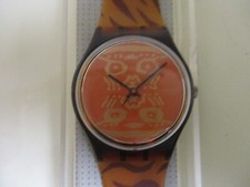 NOVO EM FOLHA 1993 GF103 RELÓGIO SWATCH 'IMPRESSÃO EM PELE', BATERIA GRÁTIS E FRETE!! comprar usado  Enviando para Brazil