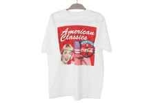 Camiseta Vintage COCA-COLA Clássica Americana Tamanho G Logotipo Grande Anos 90 Estilo EUA comprar usado  Enviando para Brazil