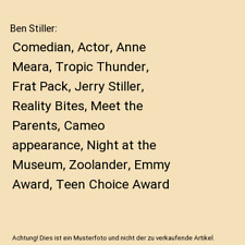 Ben stiller komiker gebraucht kaufen  Trebbin