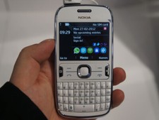 Oryginalne odblokowane radio FM Nokia Asha 302 JAVA QWERTY GSM 2G / HSPA 3G telefon komórkowy na sprzedaż  Wysyłka do Poland