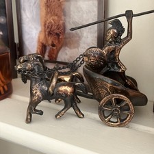 Solid brass gladiator for sale  SPALDING