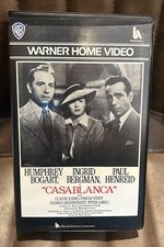 Casablanca vhs tape usato  Livorno