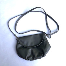 Usado, Bolsa tiracolo feminina de couro fino cinza bolsa pequena frete rápido comprar usado  Enviando para Brazil