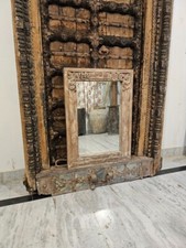 Espelho de parede rústico de madeira – Artesanal, design vintage para decoração de casa, vida comprar usado  Enviando para Brazil