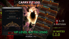 DIABLO 4🔥SEZON 8🔥CARRY PIT 100✨UP GLYPH LEVEL 100✨ x10 ZAKRĘTÓW, używany na sprzedaż  Wysyłka do Poland