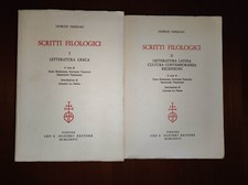 Giorgio pasquali scritti usato  Zuglio