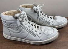 Chanel white leather for sale  LEEDS