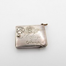 Antigo 21 de maio de 1890 Cartão Postal dos Estados Unidos, NY, Estojo de Selo de Prata comprar usado Antigo 21 de maio de 1890 Cartão Postal dos Estados Unidos, NY, Estojo de Selo de Prata comprar usado  Enviando para Brazil