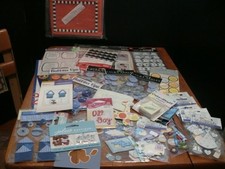 Usado, Adesivos, botões, letras, kits, livro de fotos e muito mais para scrapbooking tema menino comprar usado  Enviando para Brazil
