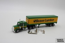Caminhão semi-reboque Herpa Kenworth W900 “Beaver Lumber” 1:87 /H22592 comprar usado  Enviando para Brazil