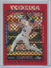 Mark Teixeira 2005 Topps Chrome Xfractor Vermelho #12/25, usado comprar usado  Enviando para Brazil