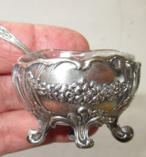Ancien saleron argent d'occasion  Cagnes-sur-Mer