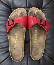 Birkenstock madrid red for sale  BERWICK-UPON-TWEED