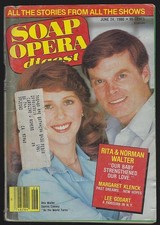 Soap Opera Digest June 24, 1980 Lee Godart Rita Norman Walter Eileen Fulton, usado comprar usado  Enviando para Brazil