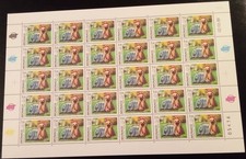 Monaco 1989 feuille d'occasion  Salies-de-Béarn