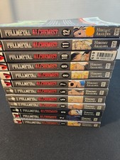 Full Metal Alchemist Vol 1-12 Set Manga Graphic Novels Lot English Hiromu Arakaw comprar usado  Enviando para Brazil