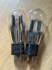Tubos globo gravados 2X 80 Silvertone 280 e Philco 80 testados fortes, usado comprar usado  Enviando para Brazil