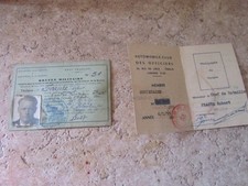 Ancien papier militaire d'occasion  Lagnieu