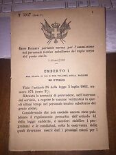 Regio decreto ammissione usato  Ferrara
