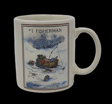 Fisherman coffee mug for sale  Lyons