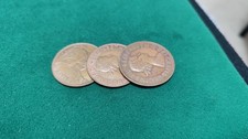 Split coin penny for sale  LONDON
