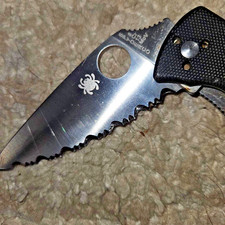 Spyderco tenacious c122cfbbkp for sale  Stockton