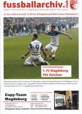 Testspiel 2022 magdeburg gebraucht kaufen  Stendal