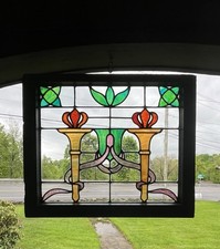 Antique stained glass for sale  Dallas