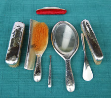 Frisierset antik silber gebraucht kaufen  Deutschland