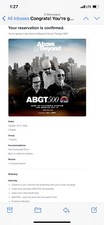 Abgt500 ticket hotel for sale  Bismarck