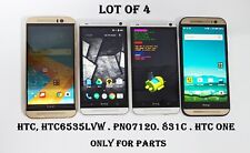 Usado, LOTE DE 4 HTC M9, M8, Htc One, Smartphone Apenas para peças comprar usado  Enviando para Brazil