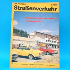 Deutsche straßenverkehr 1977 gebraucht kaufen  Bitterfeld