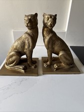 Pair resin panther for sale  BRIDLINGTON