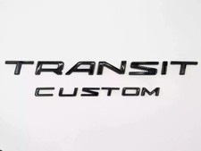 Porta traseira e porta celeiro van 14-22 com emblemas pretos brilhantes para Ford TRANSIT CUSTOM comprar usado  Enviando para Brazil