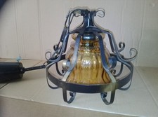 Decken lampe schmiedeeisen gebraucht kaufen  Barchfeld-Immelborn