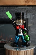 Escultura artística personalizada Mr Monopoly segurando dinheiro comprar usado  Enviando para Brazil