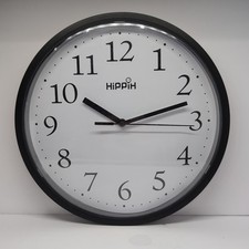 Wall clock black for sale  El Cerrito