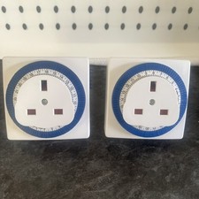 2x24hour electric mains for sale  LONDON